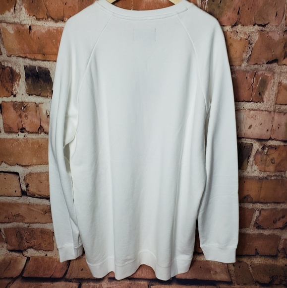 White Jordan Sweatshirt XL "I'M BACK" - Picture 4 of 5